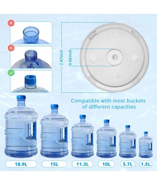 Portable Water Bottle Pump,Universal Bottle Electric Water Dispenser with Switch