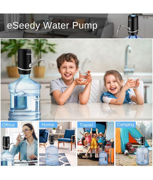 Water Pump for 5 Gallon Bottle,USB Charging Automatic Water Dispenser