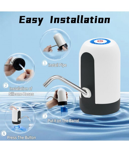 Water Dispenser for Bottle,Portability Electric Water Pump with USB Data Cable